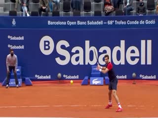 《2021ATP巴塞罗那站  》第2021-04-20期2021ATP巴塞罗那站男单第1轮 菲·洛佩兹vs穆塞蒂中英文