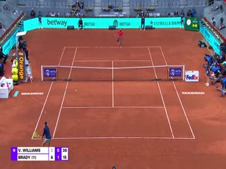 《2021WTA马德里站》第2021-04-29期2021WTA马德里站 郑赛赛组合vs克里斯蒂安组合 英文录播