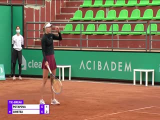 《2021WTA伊斯坦布尔站》第2021-04-25期2021WTA伊斯坦布尔站女单半决赛 科斯秋克vs科斯蒂亚 英文录播