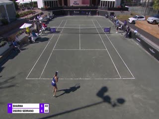 《2021WTA查尔斯顿站 》第2021-04-13期2021WTA查尔斯顿站女单第1轮 陶森vs萨姆索诺娃 英文录播