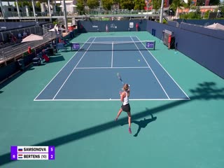 《2021WTA迈阿密站》第2021-03-28期2021WTA迈阿密站女单第3轮 本西奇vs万卓索娃 英文录播