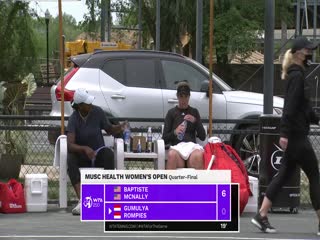 《2021WTA查尔斯顿站 》第2021-04-17期2021WTA查尔斯顿站女双半决赛 佩雷斯组vs瓦加塞克组 英文录播