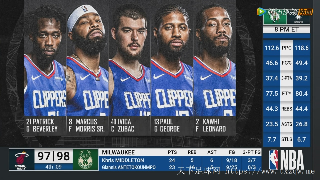 2020-21赛季NBA季后赛R1G1