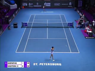 《圣彼得堡站》第2021-03-22期2021WTA圣彼得堡站女单决赛 加斯帕艳vs卡萨金娜 英文录播