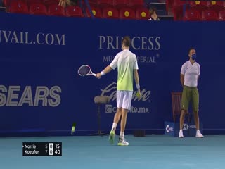 《阿卡普尔科站》第2021-03-19期2021ATP阿卡普尔科站男单1/4决赛 诺里vs克普费尔 英文录播