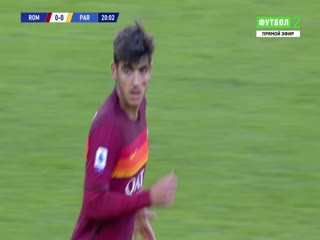 11月22日 2020-21赛季意甲第8轮 罗马VS帕尔马 MAT高清俄语