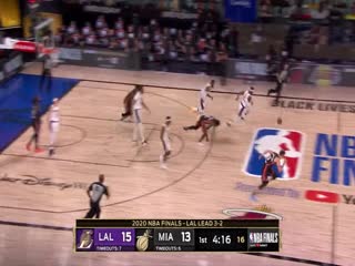 2020年10月12日 NBA总决赛第六场 热火vs湖人 全场超清录像