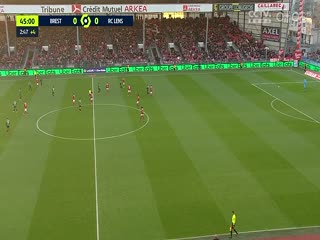 2月6日 22-23赛季法甲第22轮 布雷斯特VS朗斯