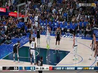 2月24日 22-23赛季NBA常规赛 马刺VS独行侠