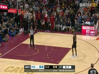 3月16日 22-23赛季NBA常规赛 76人VS骑士