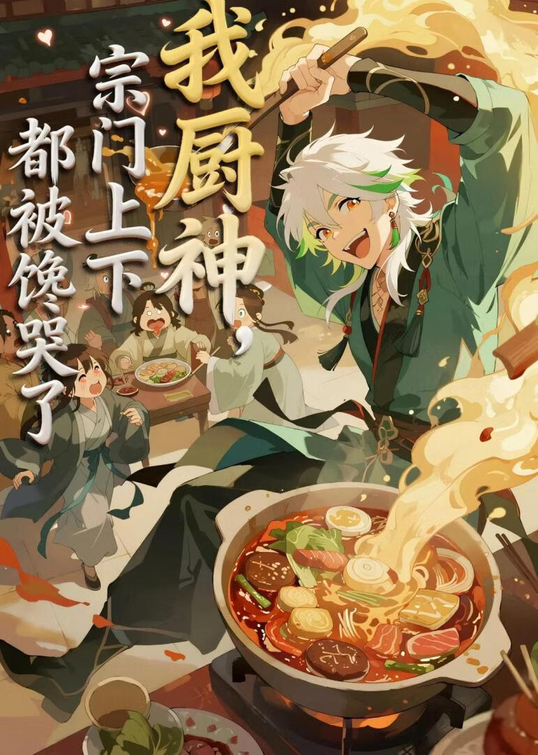 我厨神，宗门上下都被馋哭了
