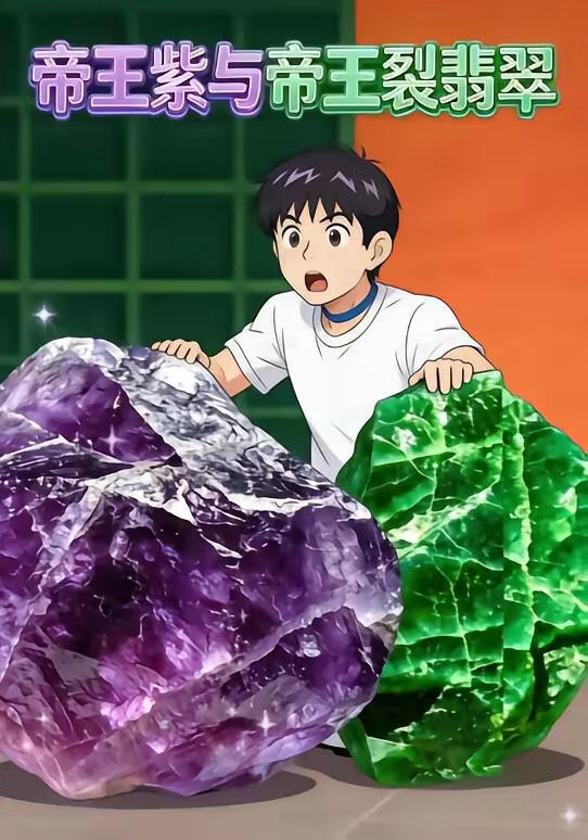 帝王紫与帝王裂翡翠