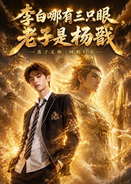 李白哪有三只眼,老子是杨戬