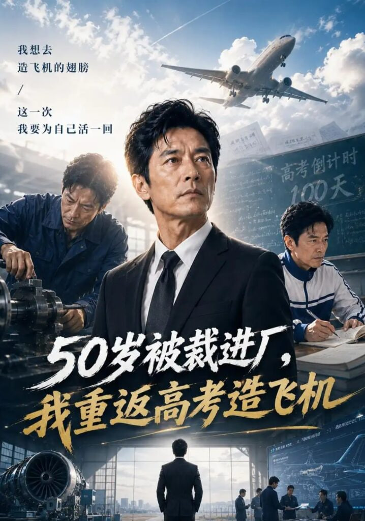 50岁被裁进厂,我重返高考造飞机