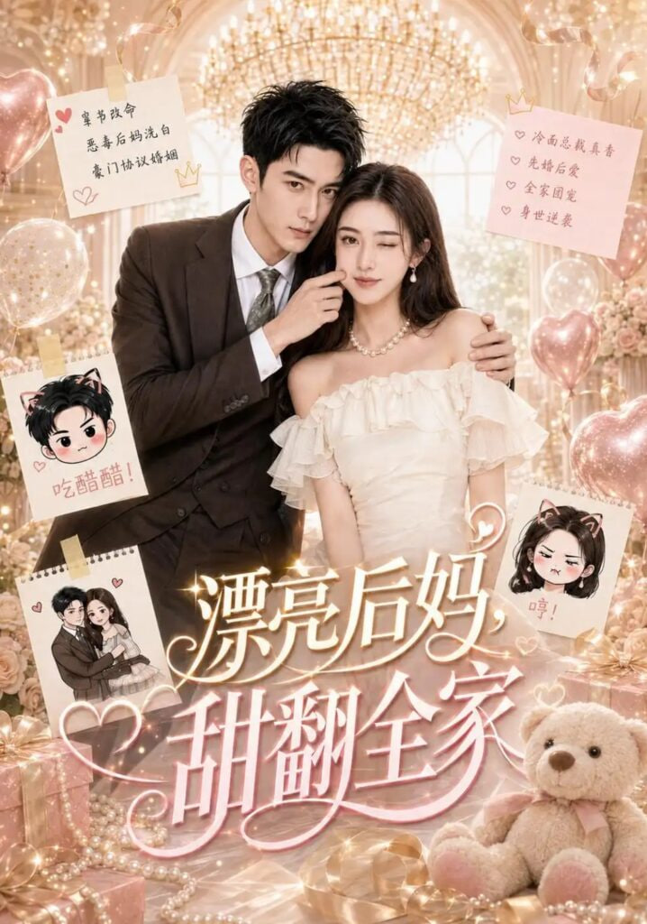 漂亮后妈，甜翻全家