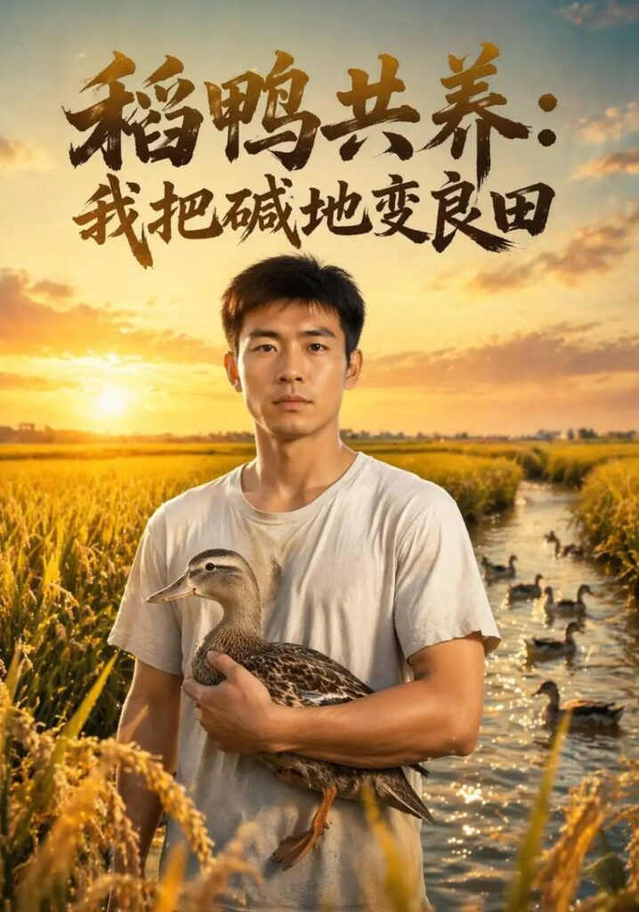 稻鸭共养:我把碱地变良田
